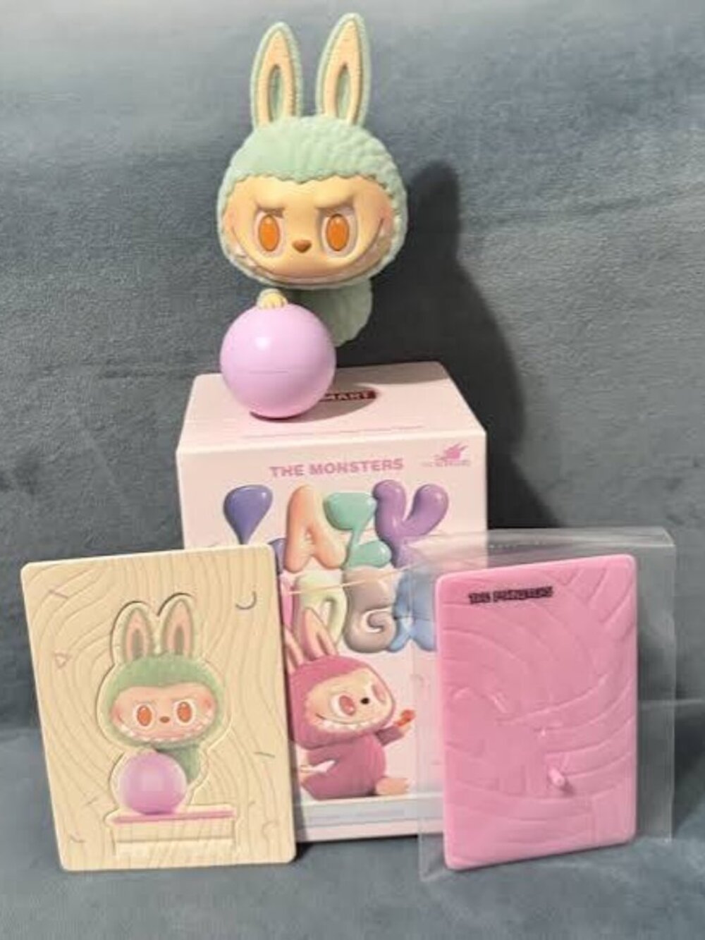 Pop Mart - Labubu - Lazy Yoga - Zone Out - Open box, closed bag - new